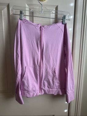 Kids Zip-Up Hoodie - Pink